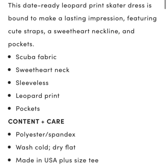 Torrid Leopard Print Skater Dress w Sweetheart Neckline and Pockets Size 2X - Picture 8 of 9